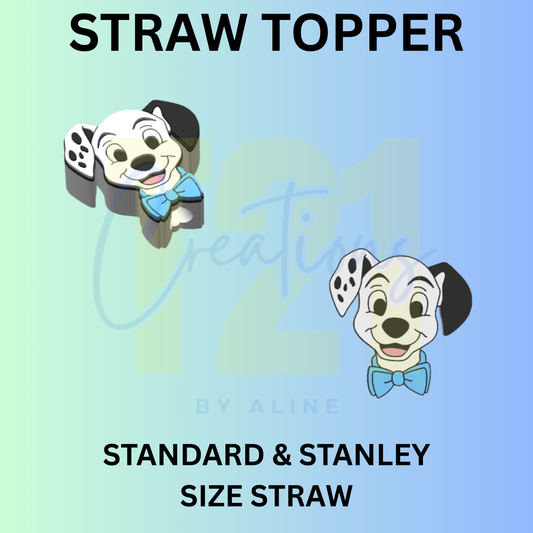 BOY DOG STRAW TOPPER