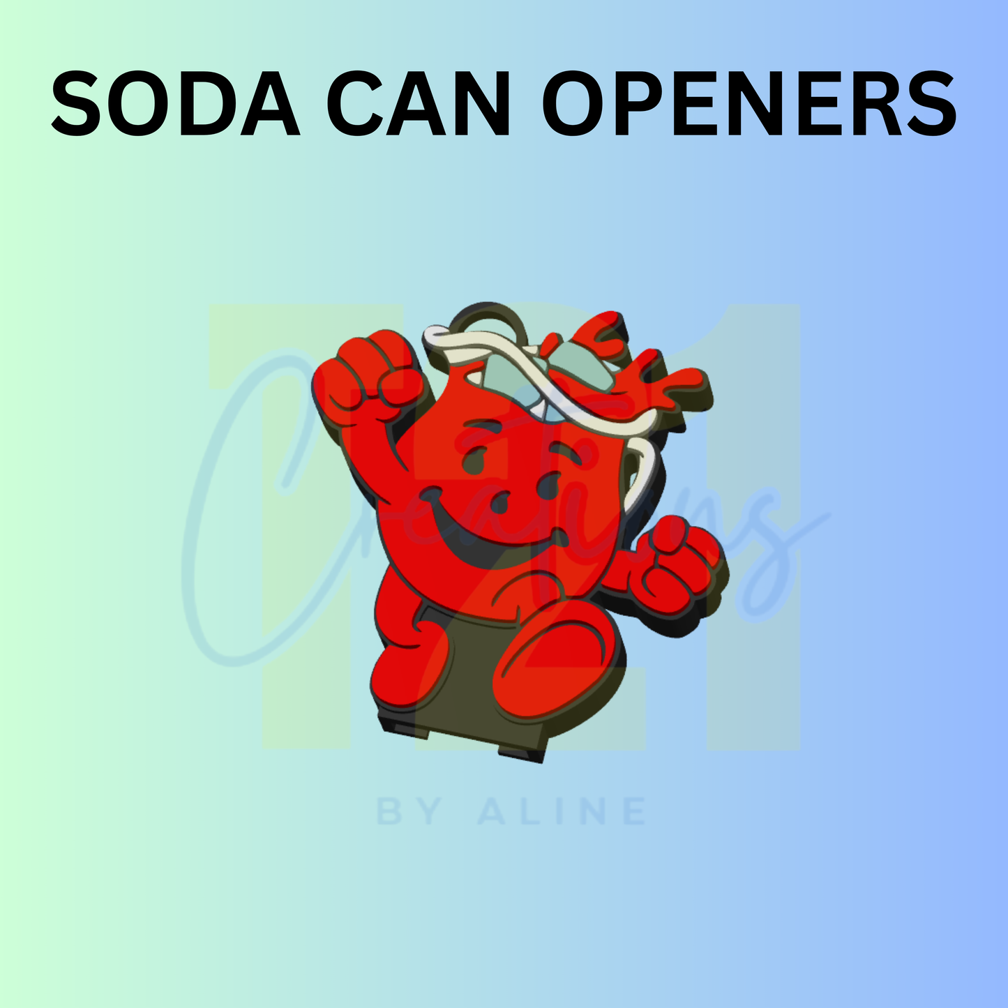 KOOL JUICE CAN OPENER KEYCHAIN