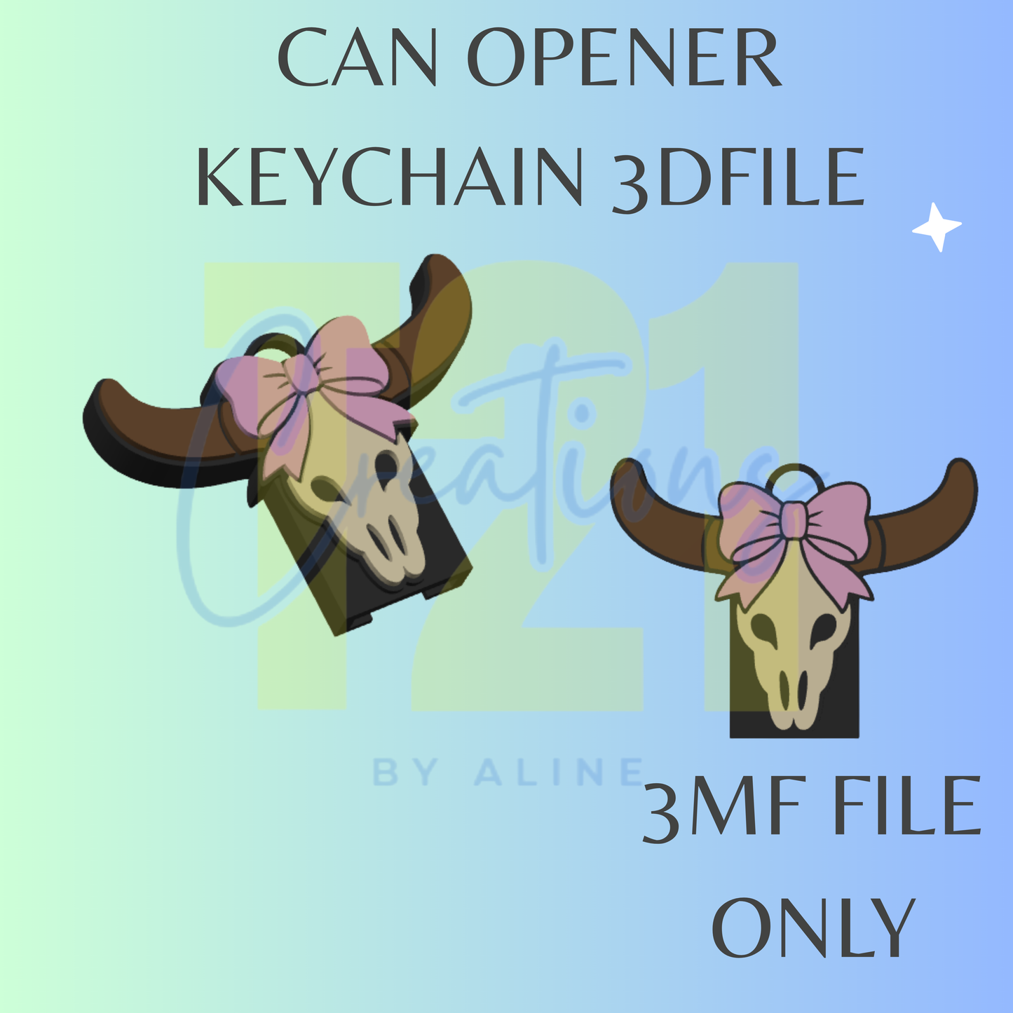 WESTERN CAN OPENER 3MF FILE