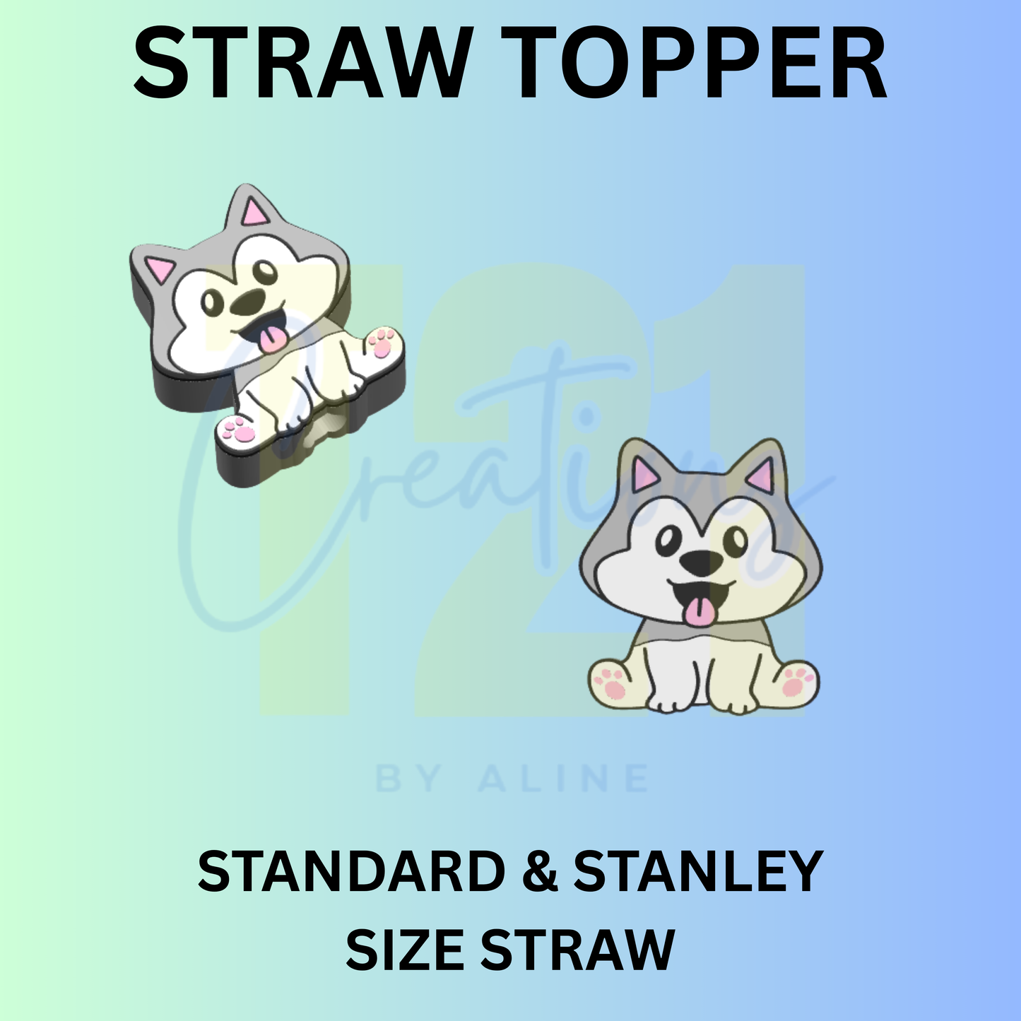 HUSKY STRAW TOPPER