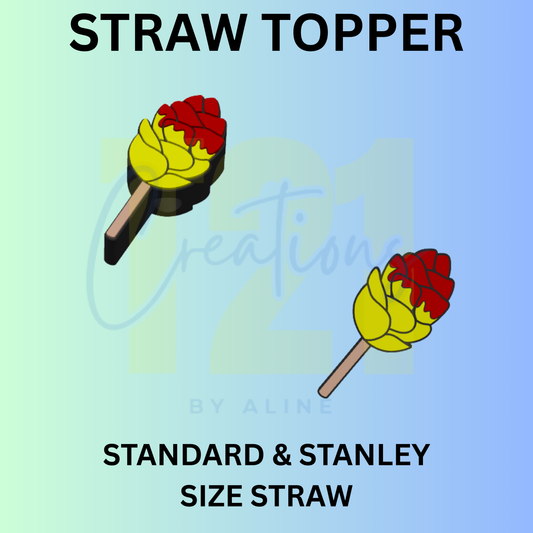 MANGO STRAW TOPPER