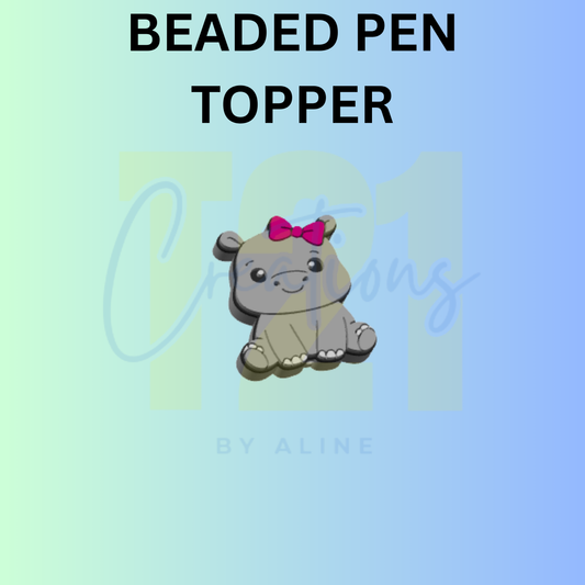 HIPPO PEN TOPPER