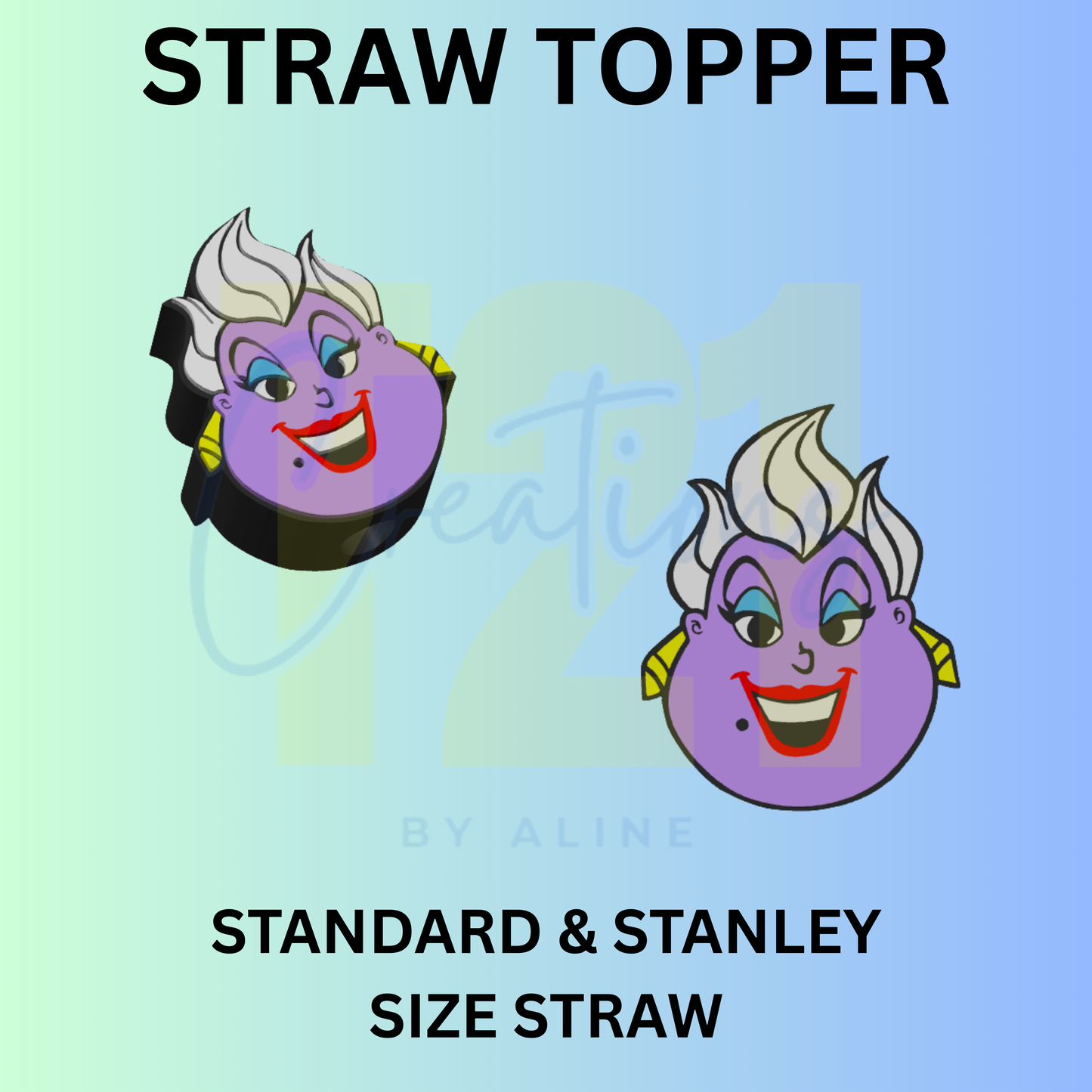 VILLAN 4 STRAW TOPPER