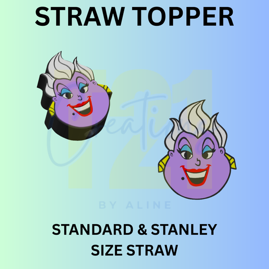 VILLAN 4 STRAW TOPPER