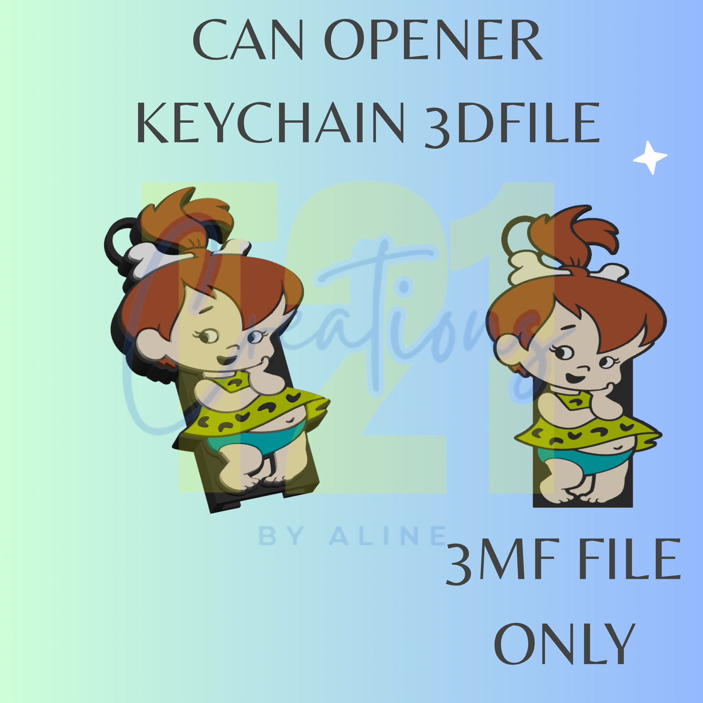 PEBBLES CAN OPENER 3MF FILE