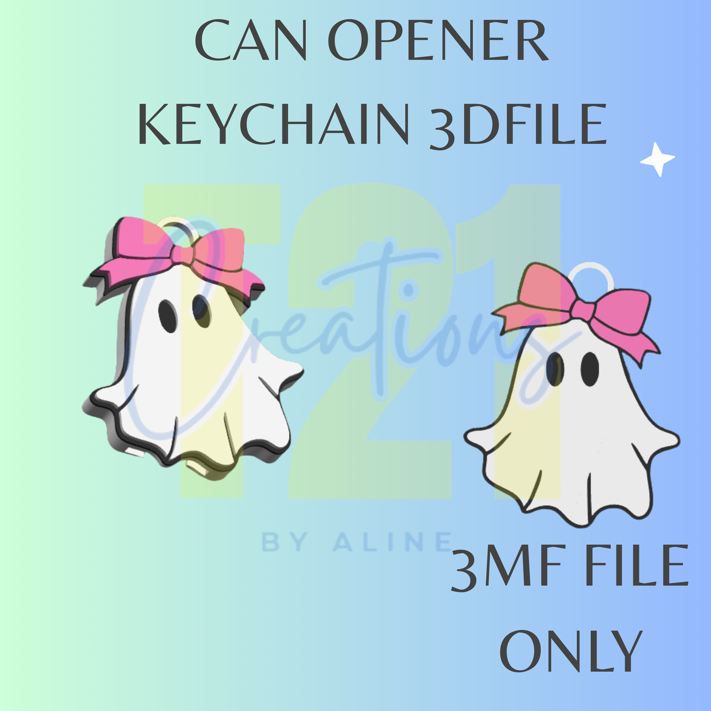 COQUETTE GHOST CAN OPENER 3MF FILE