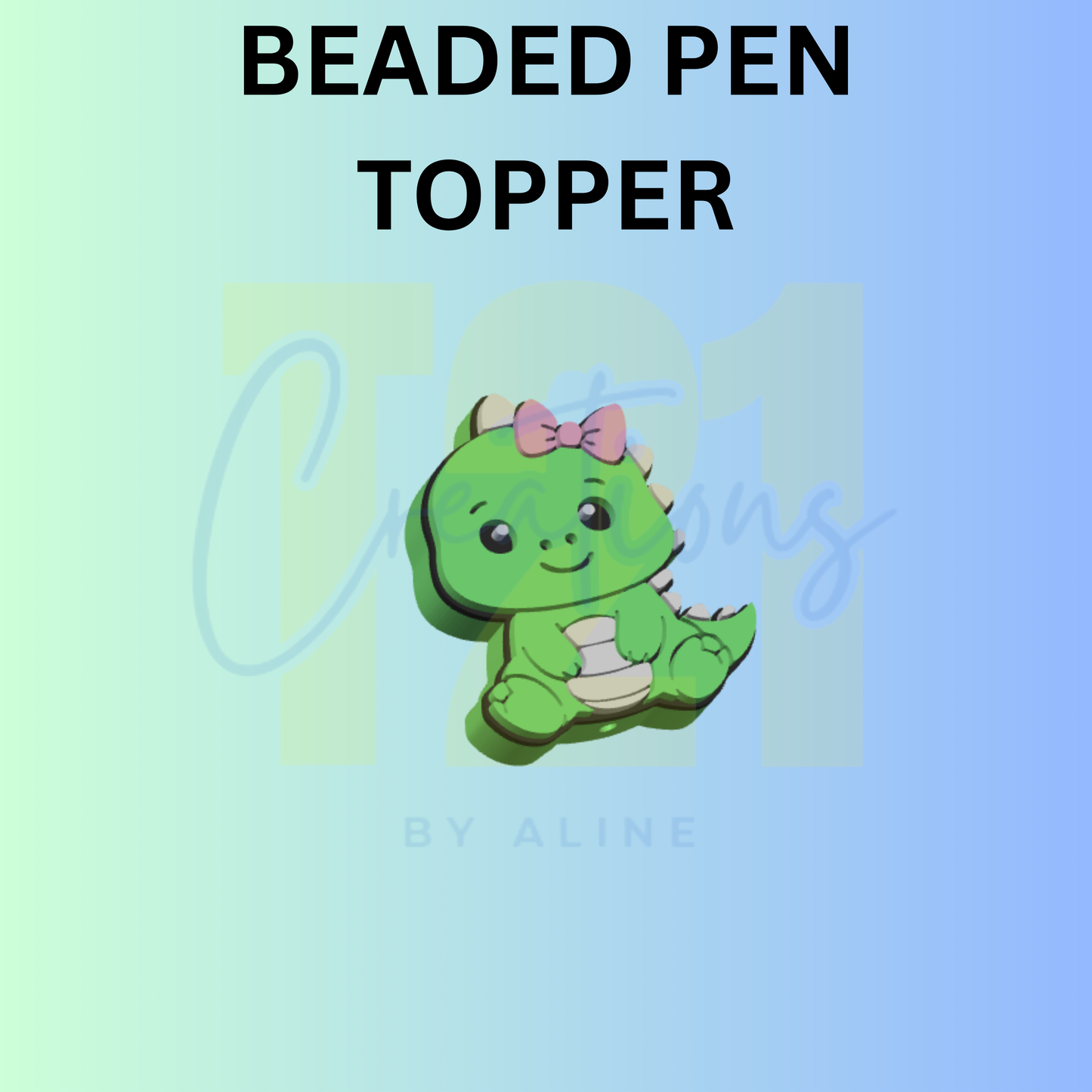 DINO PEN TOPPER