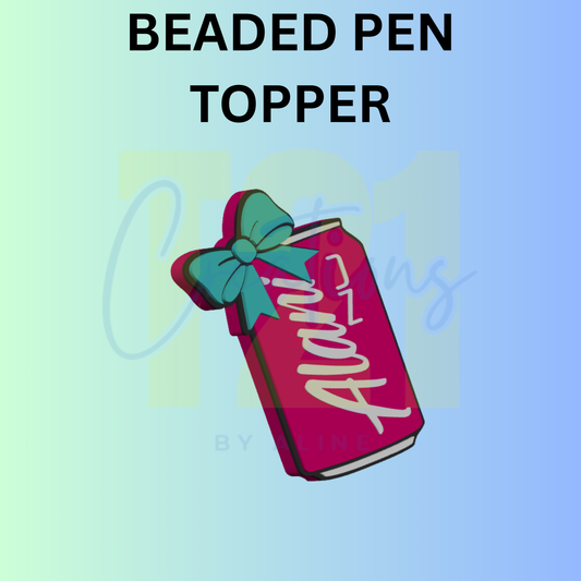 COQUETTE ENERGY DRINK PEN TOPPER