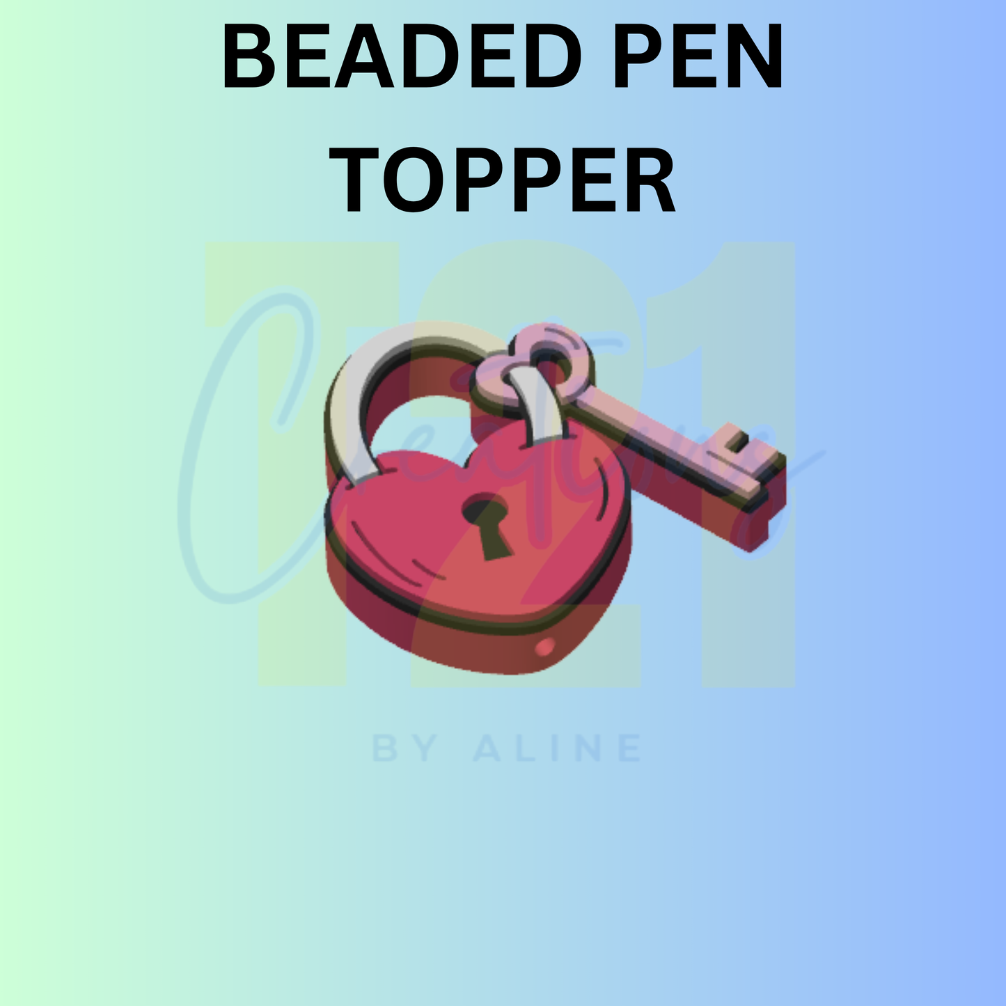 LOCKET PEN TOPPER