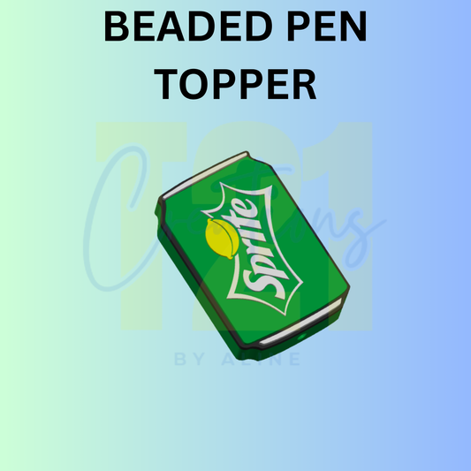 GREEN SODA PEN TOPPER