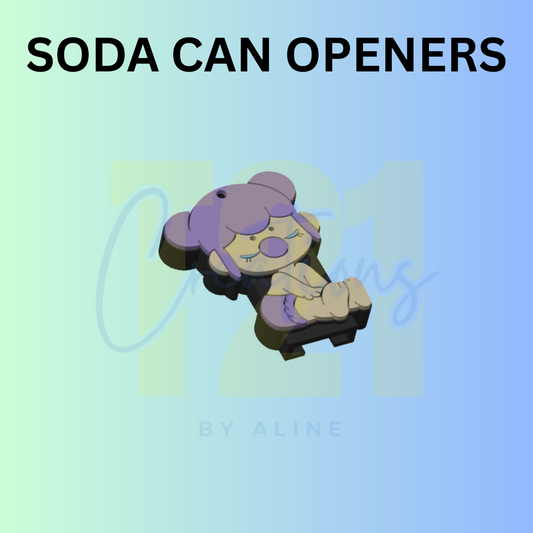 NANCY CAN OPENER KEYCHAIN