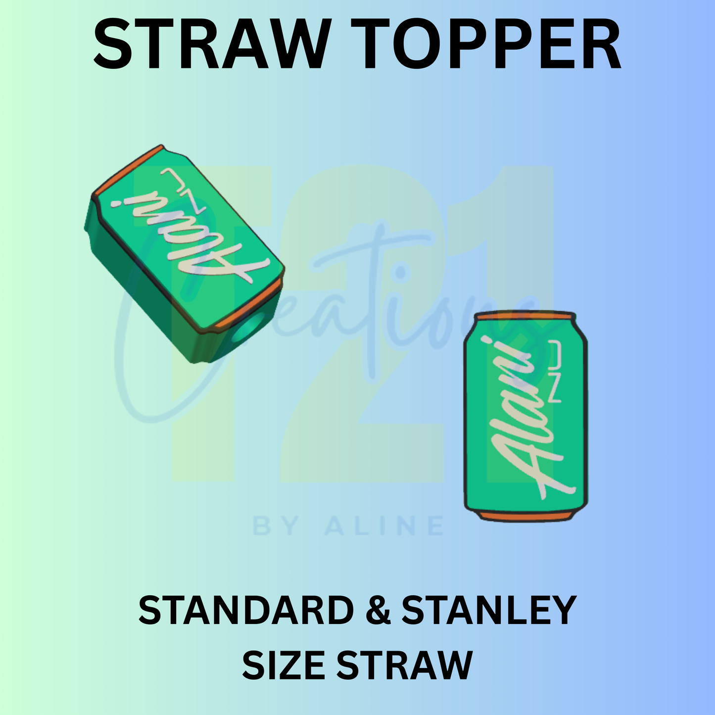 ENERGY DRINK STRAW TOPPER