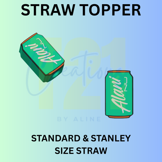 ENERGY DRINK STRAW TOPPER