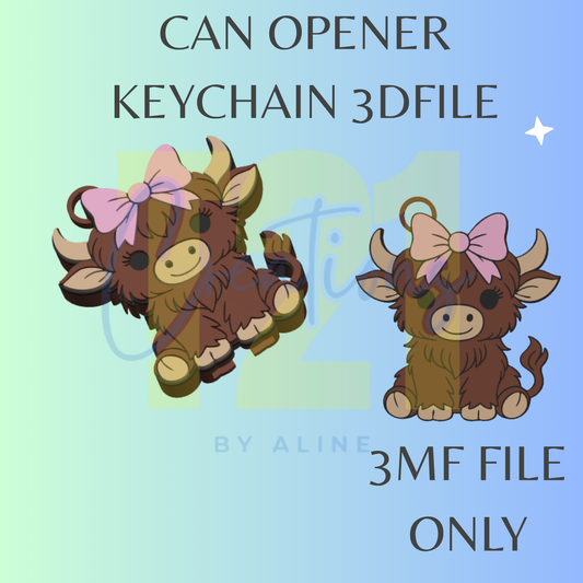 COW 1 CAN OPENER 3MF FILE