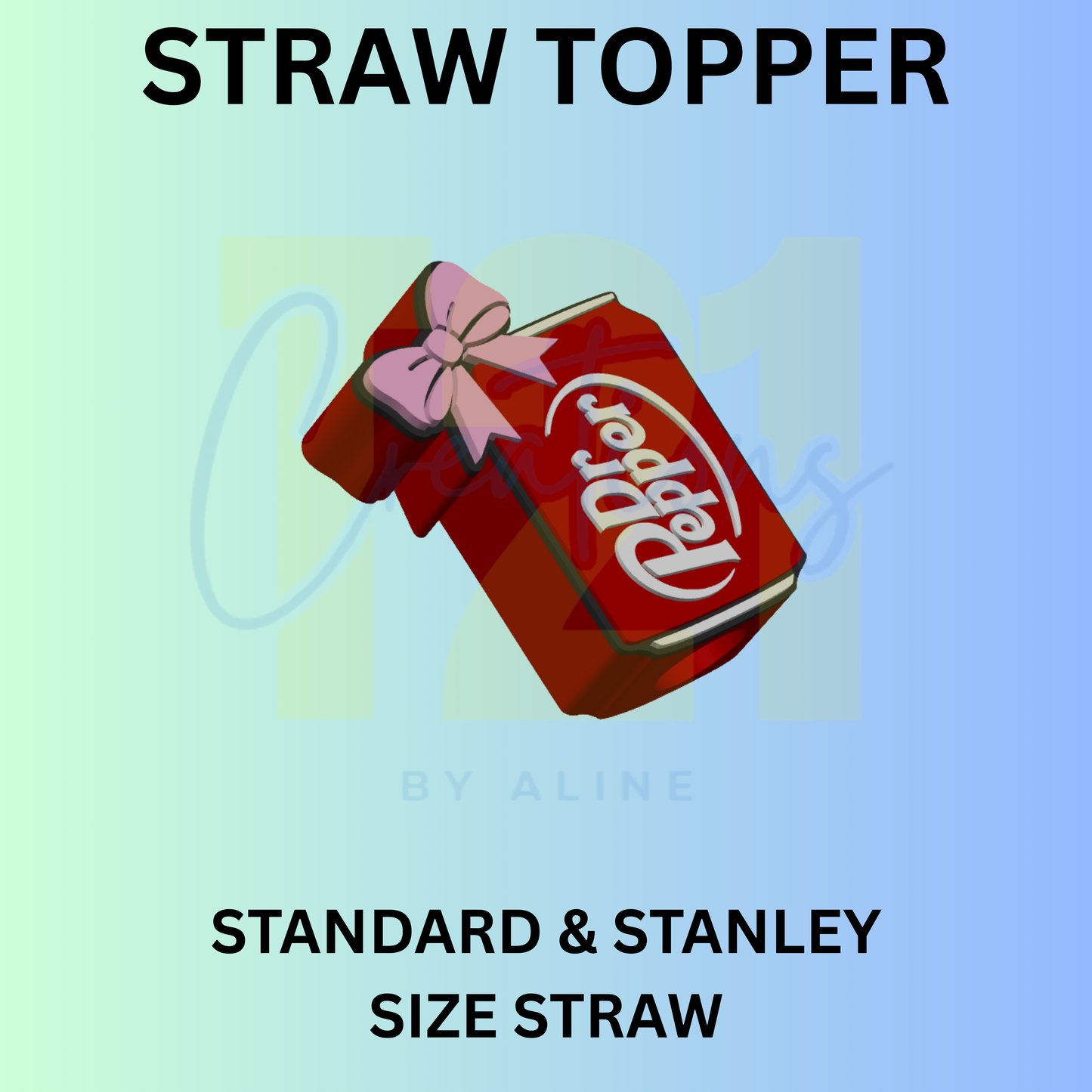 COQUETTE DR.P SODA STRAW TOPPER