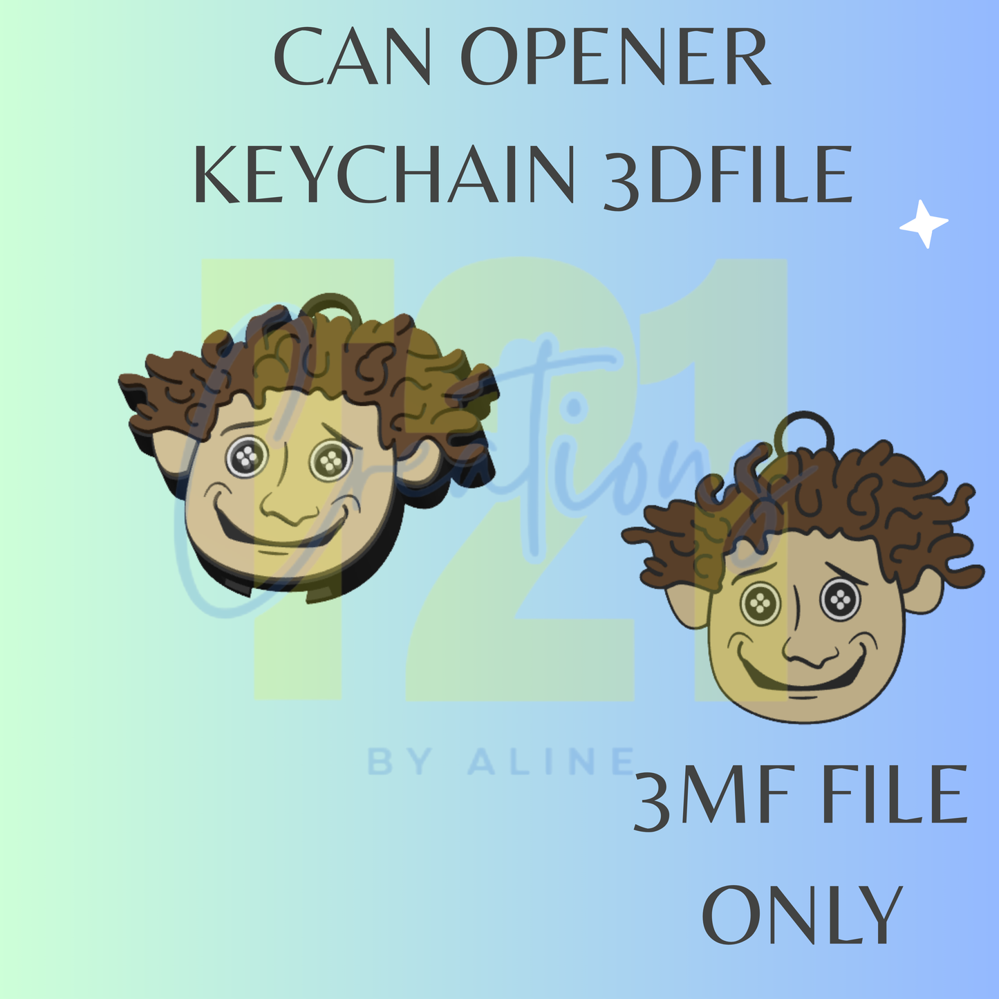 CORA FRIEND CAN OPENER 3MF FILE