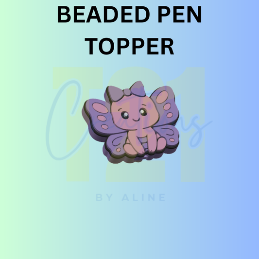 BUTTERFLY PEN TOPPER