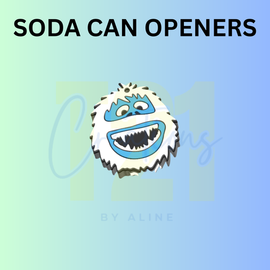 ABO-MINABLE SNOWMAN CAN OPENER KEYCHAIN