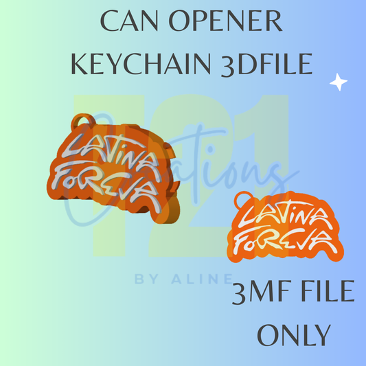 LATINA FOREVER CAN OPENER 3MF FILE