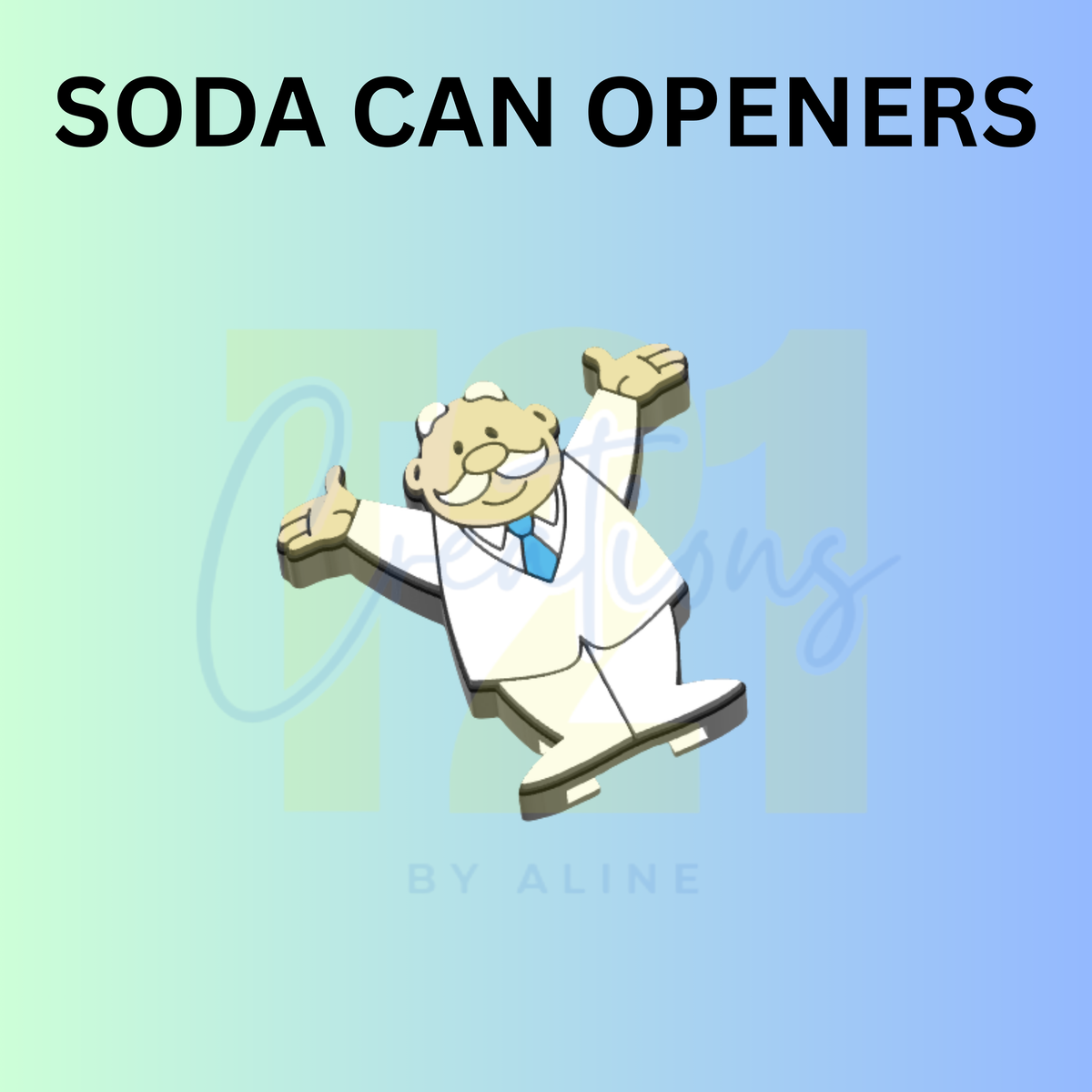 DR. S CAN OPENER KEYCHAIN