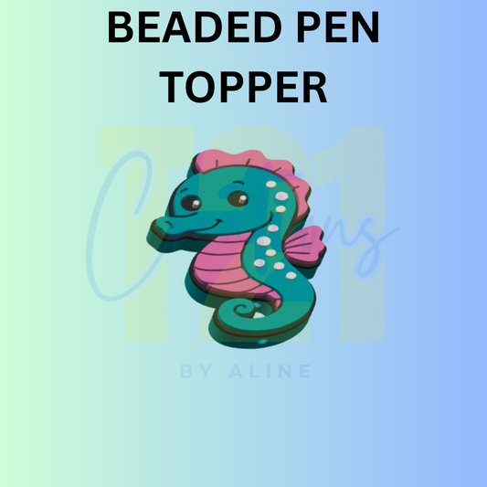 SEA HORSE PEN TOPPER
