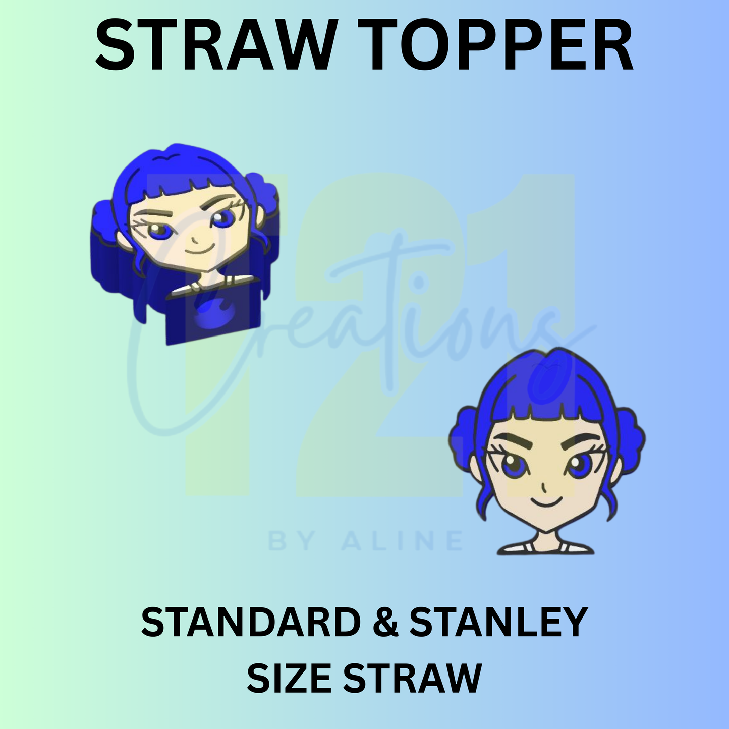 ZOEY STRAW TOPPER