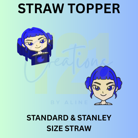 ZOEY STRAW TOPPER