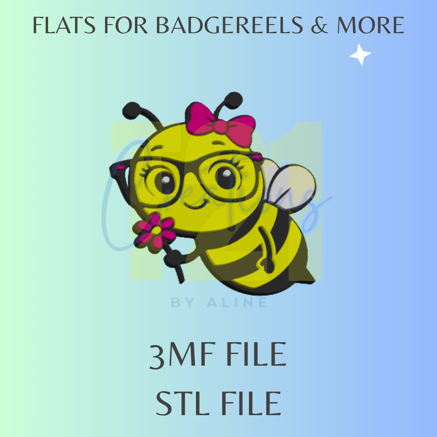 BEE FLAT STL FILE