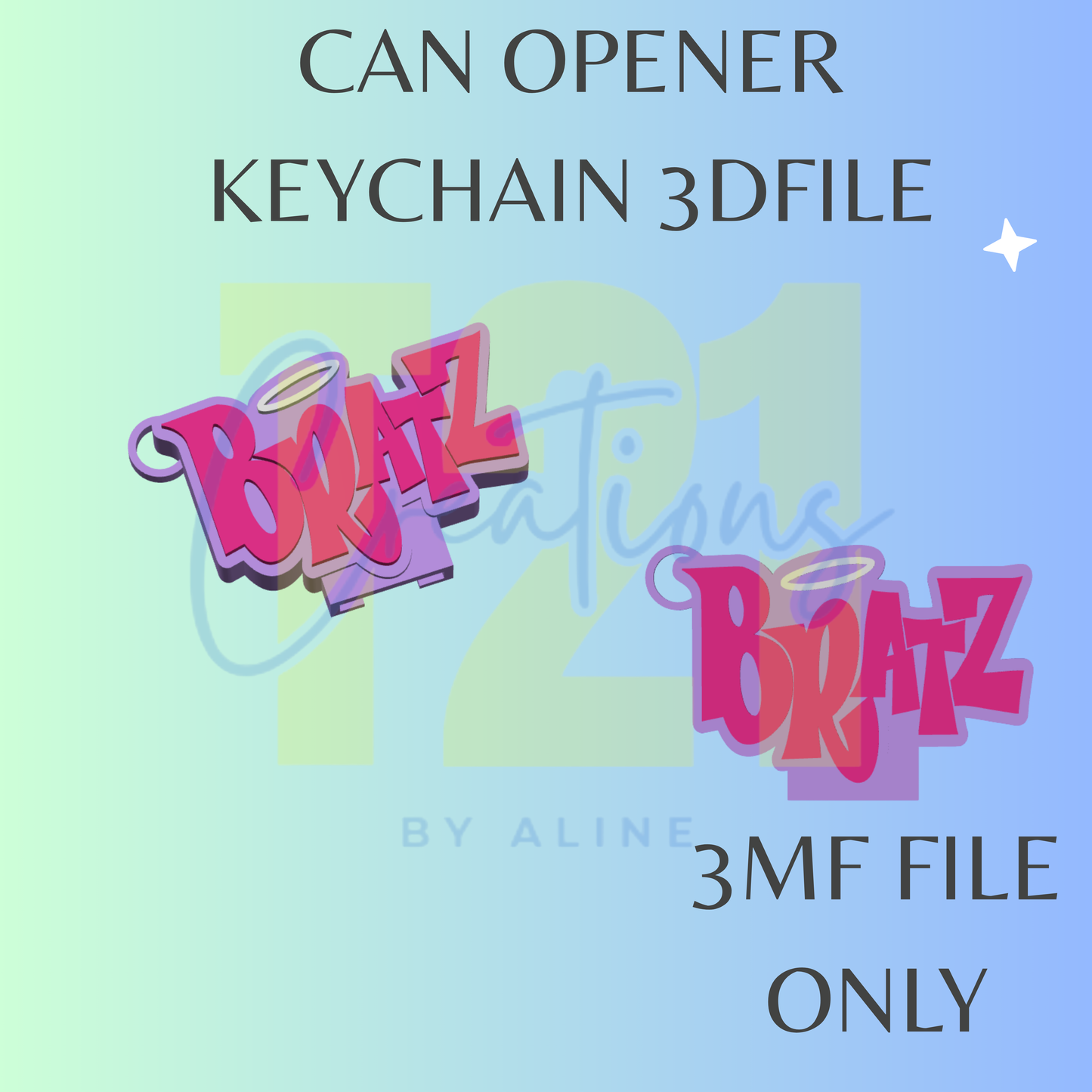 DOLLS NAME OPENER 3MF FILE