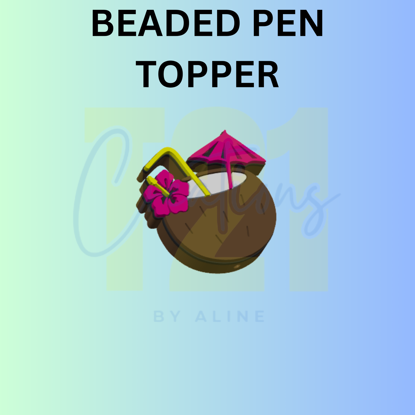 COCONUT PEN TOPPER