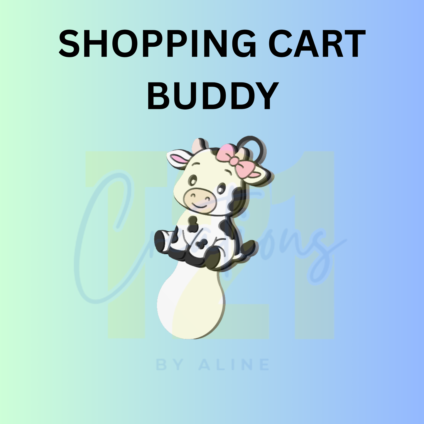 TRADITIONAL COW SHOPPING CART BUDDY