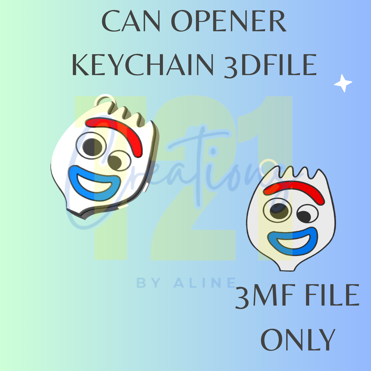 FORK OPENER 3MF FILE