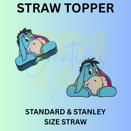 DONKEY STRAW TOPPER