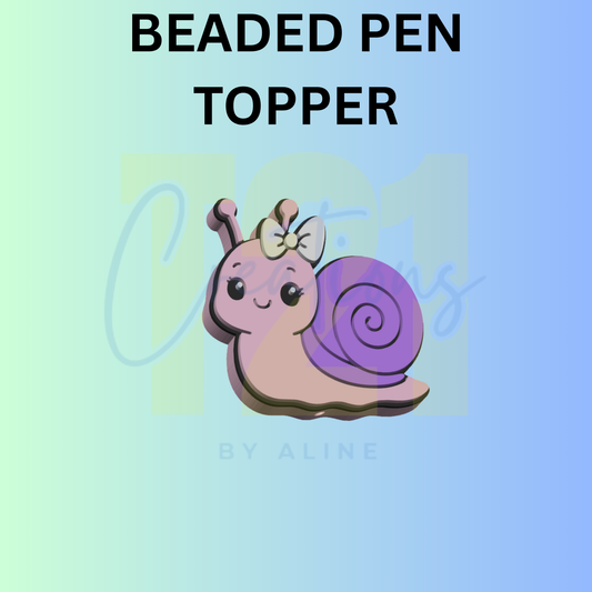 SNAIL PEN TOPPER