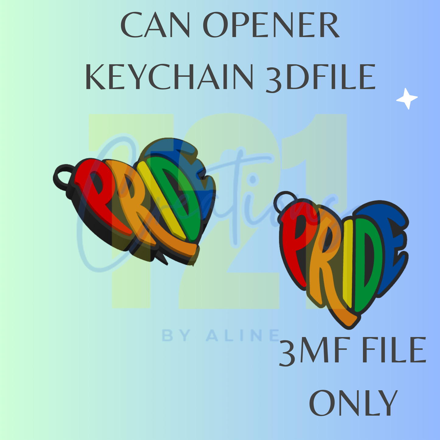 PRIDE CAN OPENER 3MF FILE