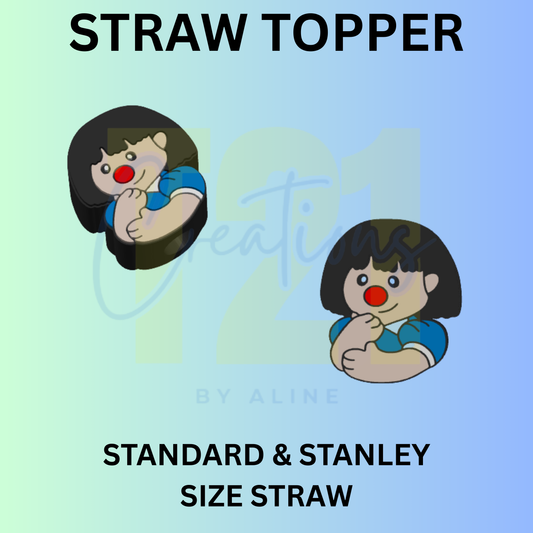 MOLY STRAW TOPPER