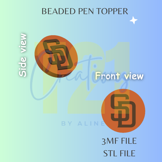 SD PEN TOPPER STL FILE