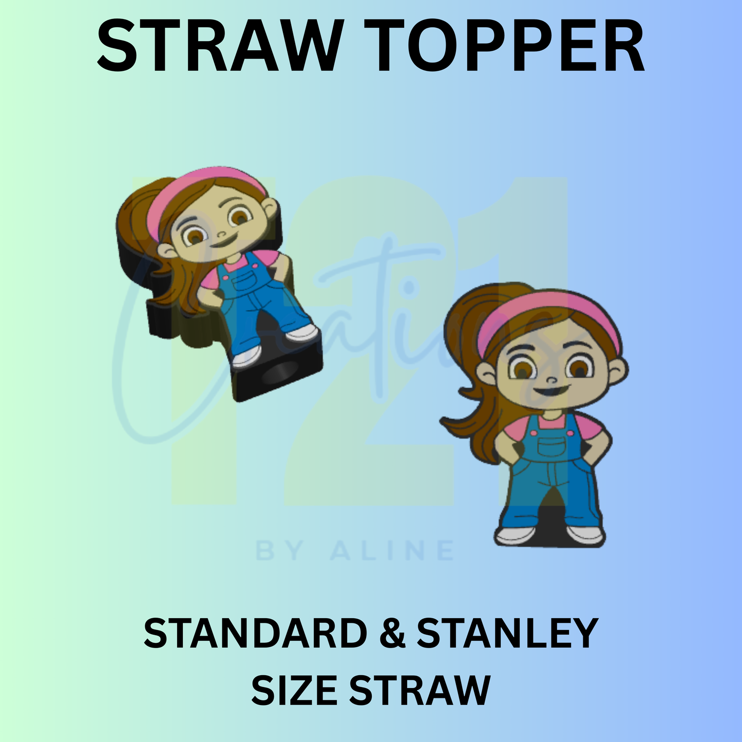 RACHEL STRAW TOPPER