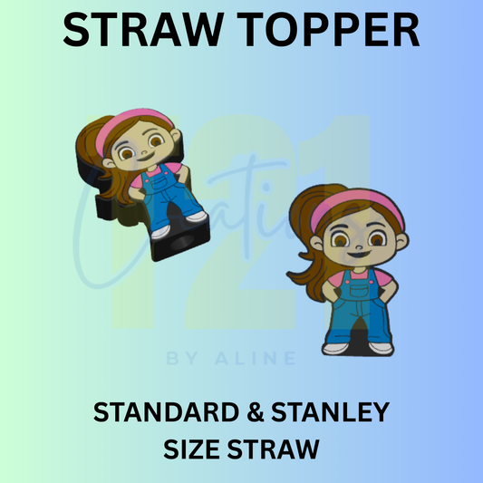 RACHEL STRAW TOPPER