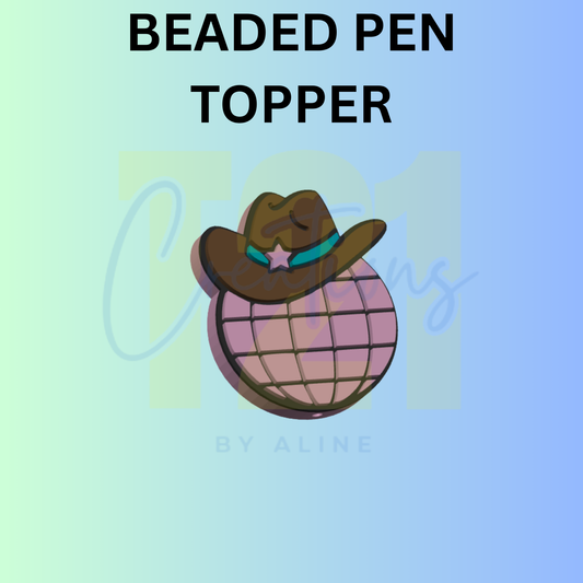 WESTERN DISCO PEN TOPPER