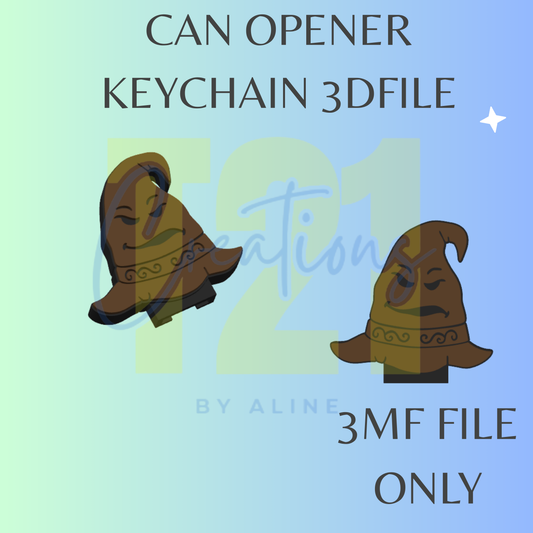 HP HAT CAN OPENER 3MF FILE