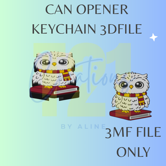 HP OWL CAN OPENER 3MF FILE
