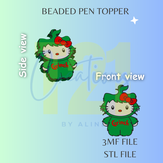 GROUCH H-K PEN TOPPER STL FILE