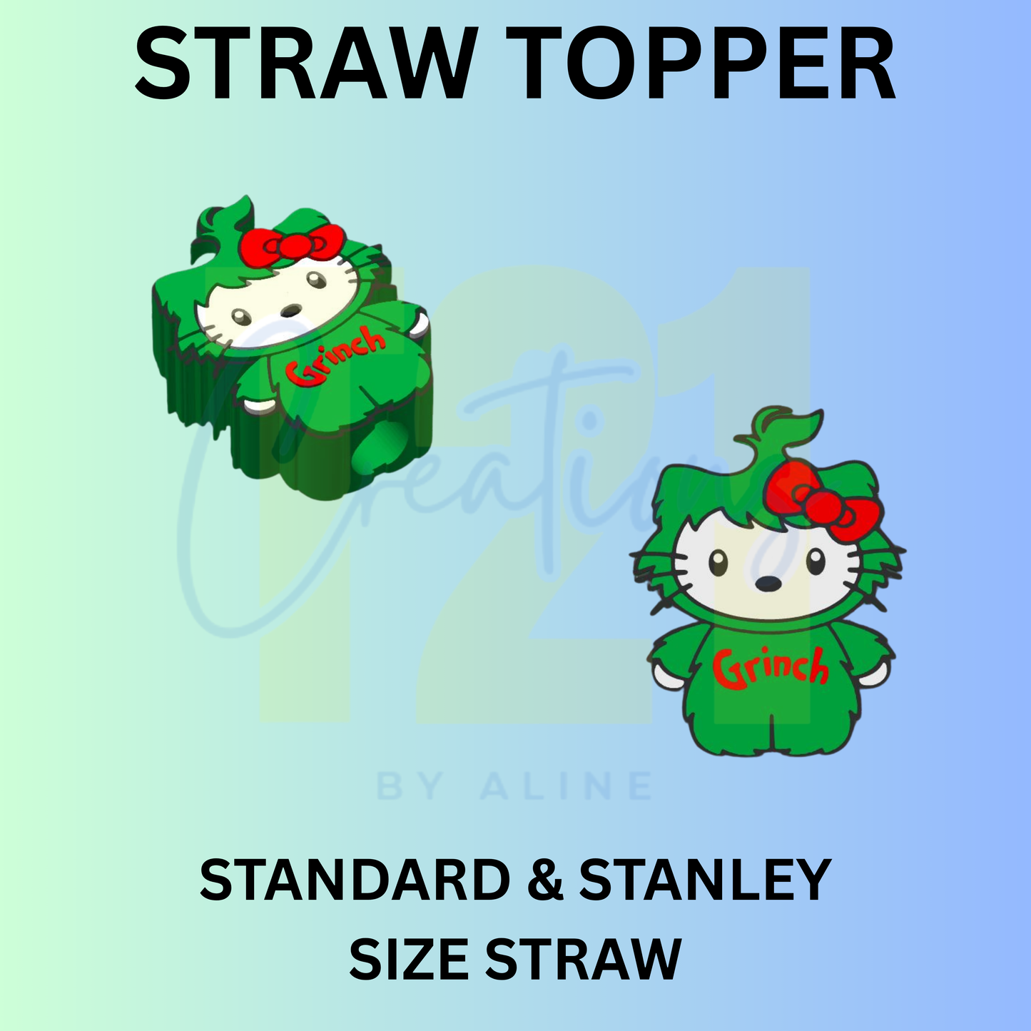 GROUCH HK STRAW TOPPER