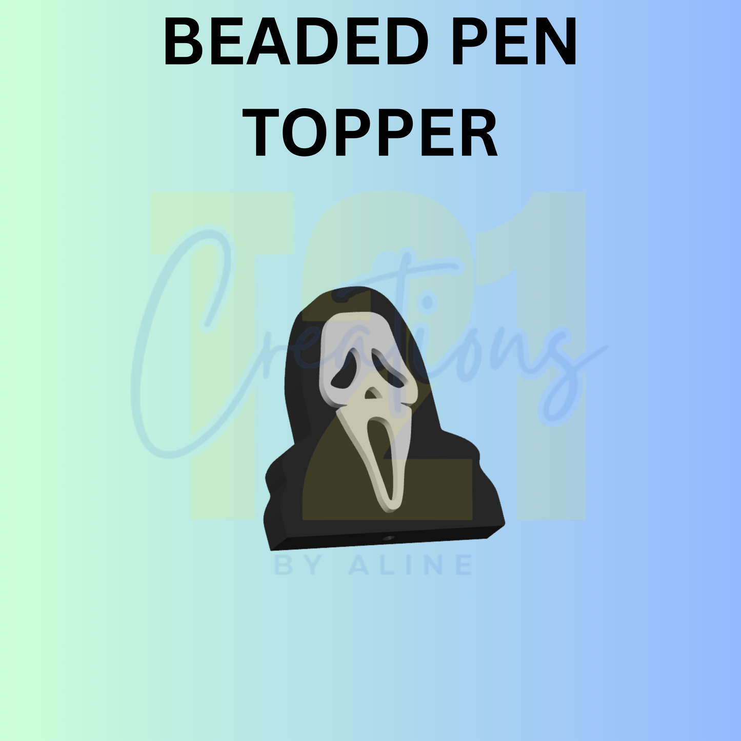 FACE GHOST 1 PEN TOPPER