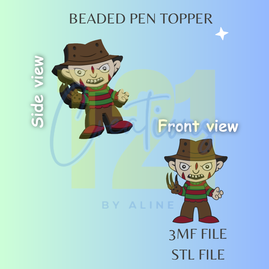 F-REDDY PEN TOPPER STL FILE