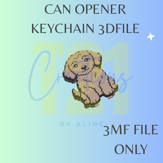BOY PUPPY CAN OPENER 3MF FILE