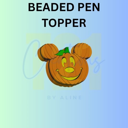 BOY PUMPKIN PEN TOPPER
