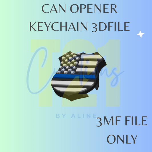 POLICE CAN OPENER 3MF FILE