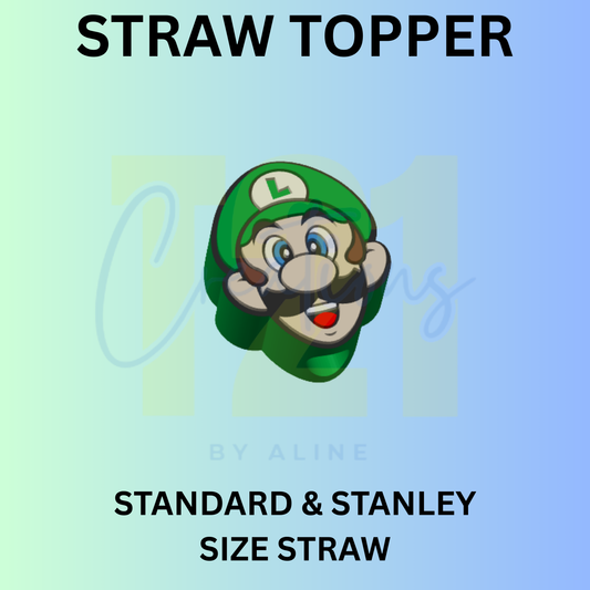 ITALIAN BROTHER 2 STRAW TOPPER